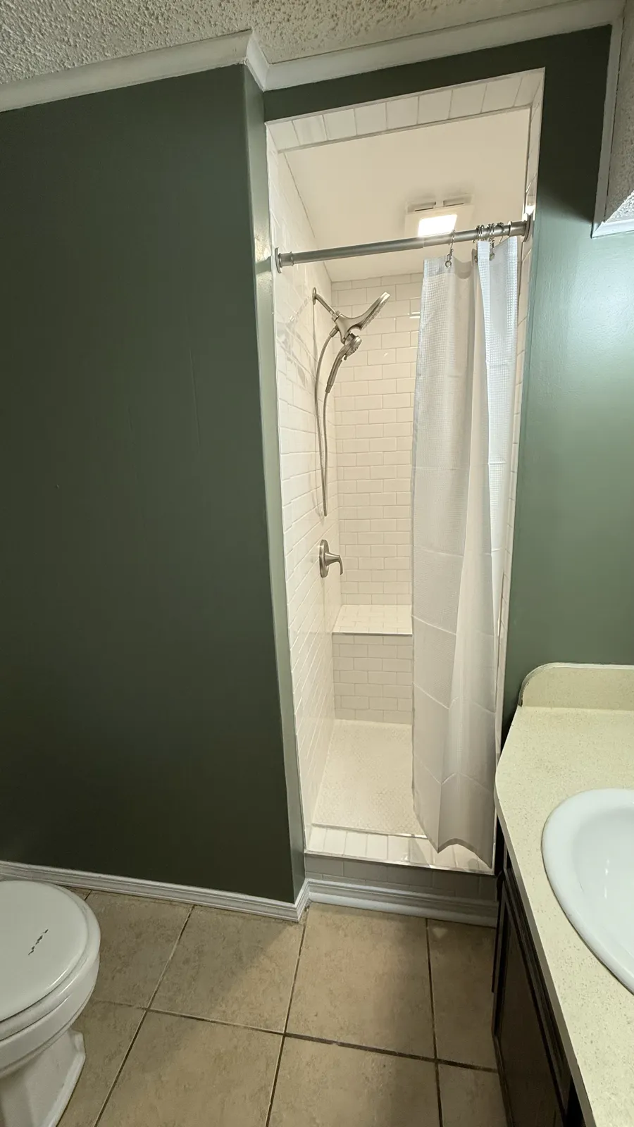 Shower Replacement — after — Service Pros, Tulsa metro Oklahoma