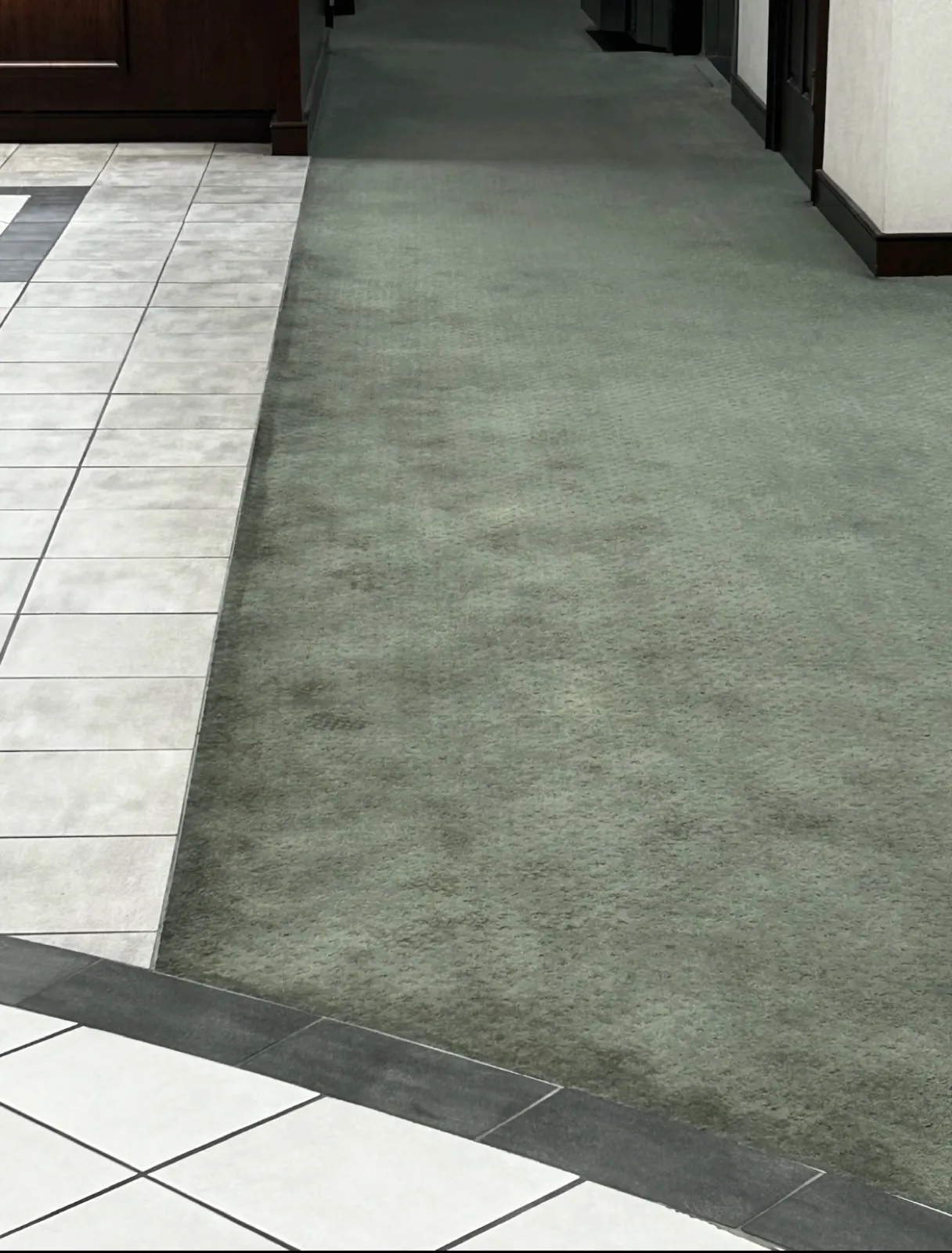 Carpet Extraction — before — Service Pros, Tulsa metro Oklahoma