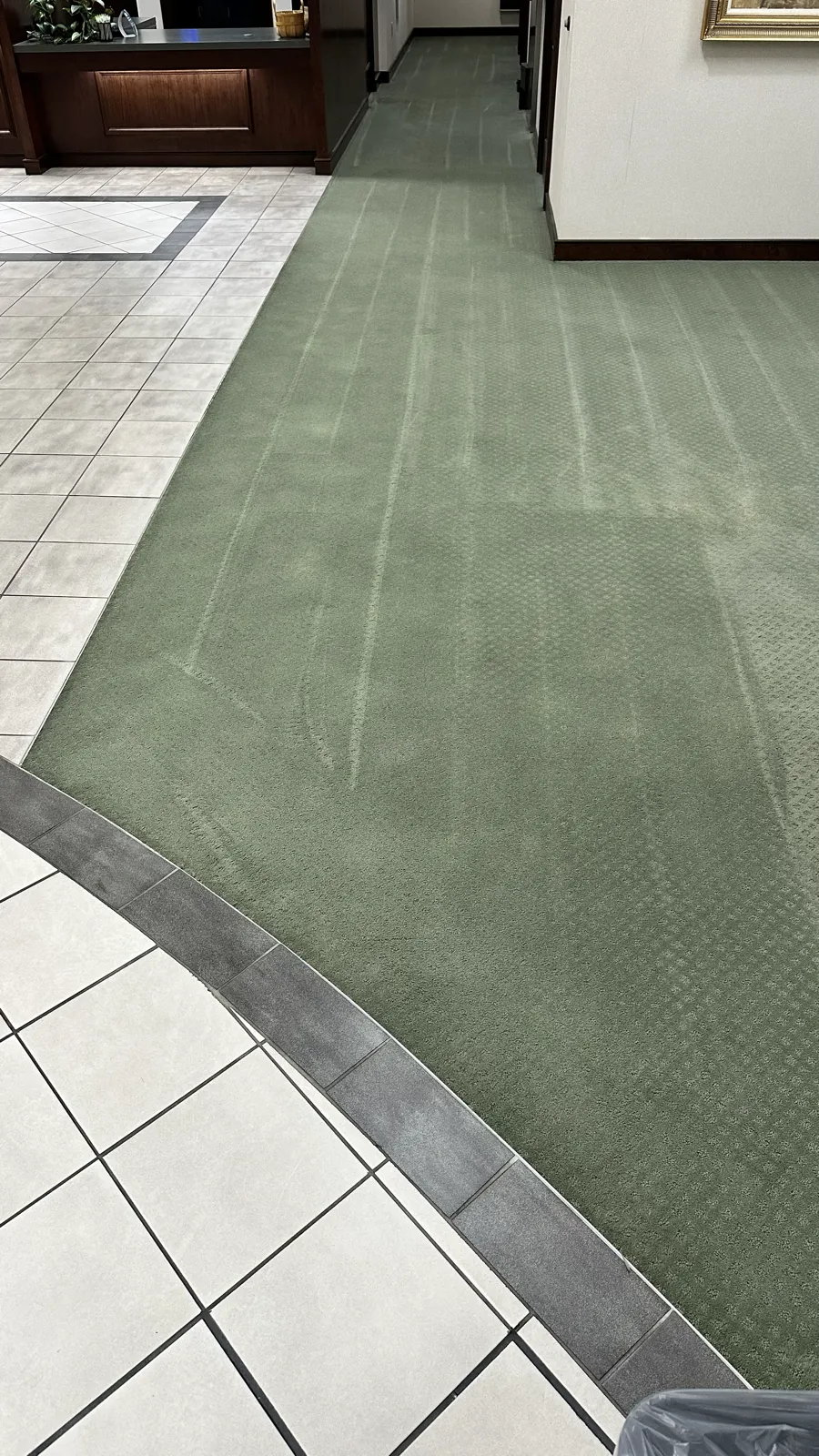 Carpet Extraction — after — Service Pros, Tulsa metro Oklahoma