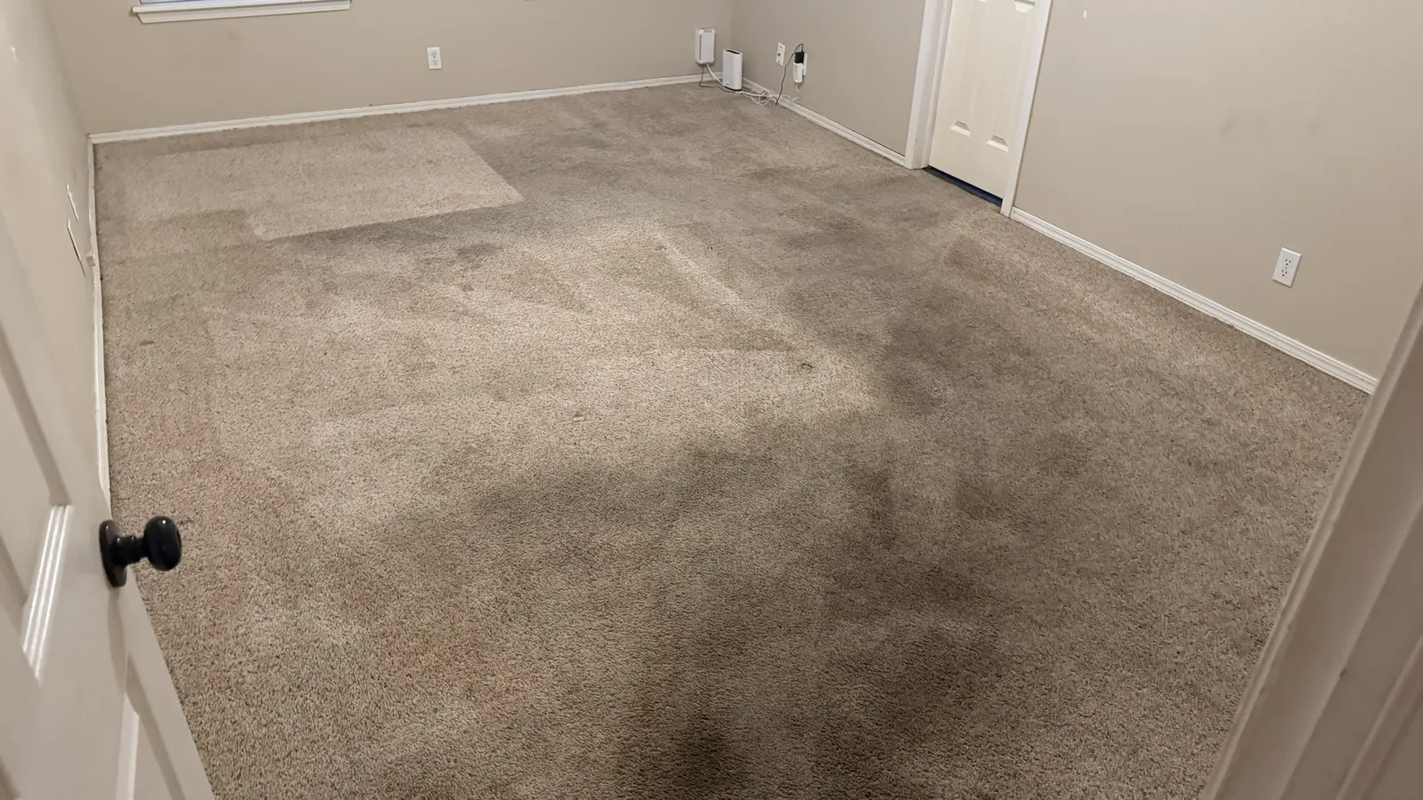 Carpet Extraction — before — Service Pros, Tulsa metro Oklahoma