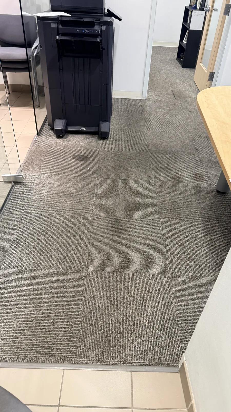 Carpet Extraction — before — Service Pros, Tulsa metro Oklahoma